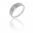 Bague or gris et diamant