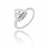 Bague Or gris et Diamants