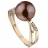 Bague or perle <a title='Offrir du chocolat à la saint-valentin' href='http://www.familyby.com/boutiques/detailCategorie/4222' style='text-decoration:none; color:#333'><strong>chocolat</strong></a> et diamants