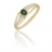 BAGUE OR SAPHIR