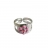 Bague suzette et benjamin Fleur rose