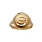Bague tourbillon plaqué or