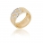 Bague vermeil et papillon argent