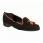 Ballerines FANNY By MEGER 4014 Velours Femme Marron + Orange