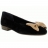 Ballerines FANNY By MEGER 499 Velours + Cuir Femme Noir