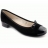 Ballerines HIRICA Laurier Velours + Vernis Femme Noir