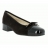 Ballerines HIRICA Orly Velours Femme Ebene + Noir