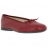 Ballerines HIRICA Zazie Agneau Femme Bordeaux