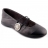 Ballerines HIRICA Zola Agneau Femme Noir