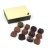 Ballotin Passion - assortiment de bonbons <a title='Offrir du chocolat à la saint-valentin' href='http://www.familyby.com/boutiques/detailCategorie/4222' style='text-decoration:none; color:#333'><strong>chocolat</strong></a> noir, au lait et ivoire - Le ballotin de 125g