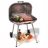 Barbecue inox avec couvercle