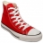 Baskets & Tennis Mode CONVERSE 15860 Toile Femme Rouge