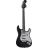 Black and Chrome Standard Stratocaster
