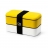Boite Bento Jaune/Blanc - Original MONBENTO