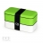 Boite Bento Vert/Blanc - Original MONBENTO