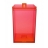 Boite empilable carrée L 2,4 lt rouge