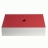 Boîte rectangulaire laquée Rouge
