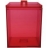 Boîte ZAK DESIGN empilable Rouge taille M - 0078-0220