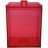 Boîte ZAK DESIGN empilable Rouge taille M - 0078-0220