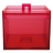 Boîte ZAK DESIGN empilable rouge taille S - 0078-0210