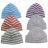 Bonnet de coton bio bébé Breton Rayures