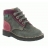 Bottes & Bottines KICKERS Kick Cod Nubuck Enfant Gris + Violet