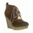 Bottines DIESEL Enos Velours Femme Marron