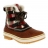Bottines SOREL Tivoli Plaid Cuir Femme Cognac