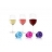 Bouchon VACUVIN Lot de 3 bouchons colorés