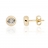 Boucle d'oreille or et diamant