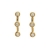 Boucles d'oreille longue oxydes