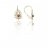 BOUCLES D'OREILLE OR ET RUBIS