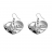 Boucles d'oreilles acier GUESS