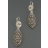 Boucles d'oreilles Amalfi ovales nacre blanche