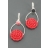 Boucles d'oreilles BOHEMIAN RAPSODY Corail