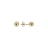 BOUCLES D'OREILLES BOULES OR 5MM
