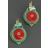 Boucles d'oreilles CALANQUES Queyron rouges