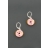 Boucles d'oreilles Doghnut