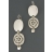 Boucles d'oreilles Dormeuses SILHOA