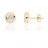 BOUCLES D'OREILLES EN OR JA<a title='Tout savoir sur la marque UNE' href='http://cadeau.familyby.com/post/13450813402/la-marque-une-un-maquillage-naturellement-bio-et-beau' style='text-decoration:none; color:#333' target='_blank'><strong>UNE</strong></a> AVEC DIAMANTS