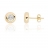 BOUCLES D'OREILLES EN OR JA<a title='Tout savoir sur la marque UNE' href='http://cadeau.familyby.com/post/13450813402/la-marque-une-un-maquillage-naturellement-bio-et-beau' style='text-decoration:none; color:#333' target='_blank'><strong>UNE</strong></a> AVEC DIAMANTS