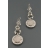 Boucles d'oreilles Hollywood Love noeud