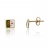 Boucles d'oreilles or drapeau algérien