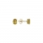 Boucles d'oreilles or et citrine