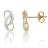 Boucles d'oreilles or et diamant