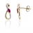 Boucles d'oreilles Or et Diamant