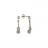 Boucles doreilles or et oxydes
