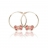 Boucles d'oreilles or papillon
