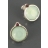 Boucles d'oreilles PALAZZO puce quartz bleu