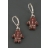 Boucles d'oreilles petit biscuit